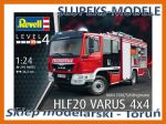 Revell 07452 - HLF20 VARUS 4x4 - Wóz strażacki - 1/24
